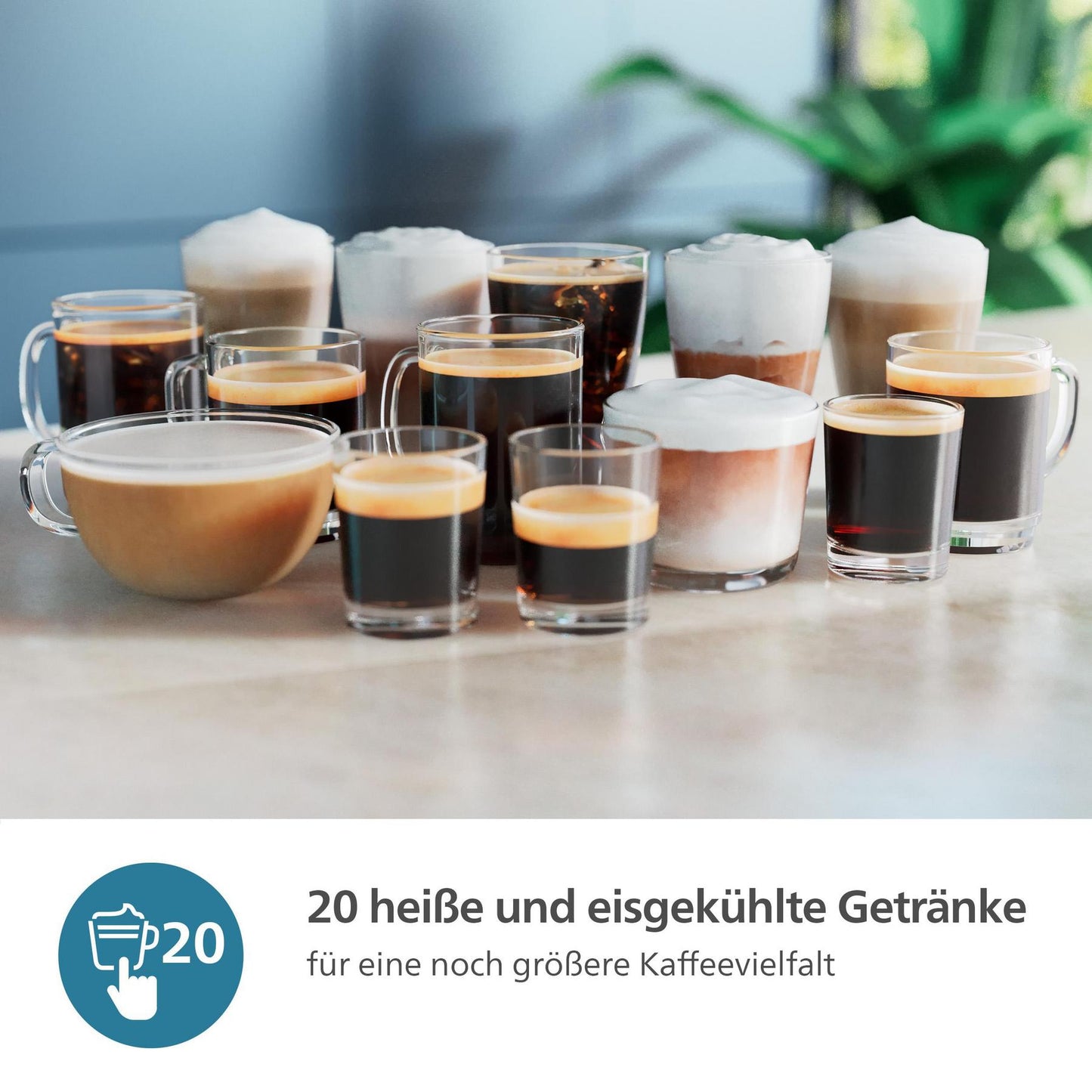 Kaffeevollautomat Serie 5500 EP5547/90 - 20 Kaffeespezialitäten, Mit LatteGo-Milchsystem,  SilentBrew Technologie, Schwarz verchromt